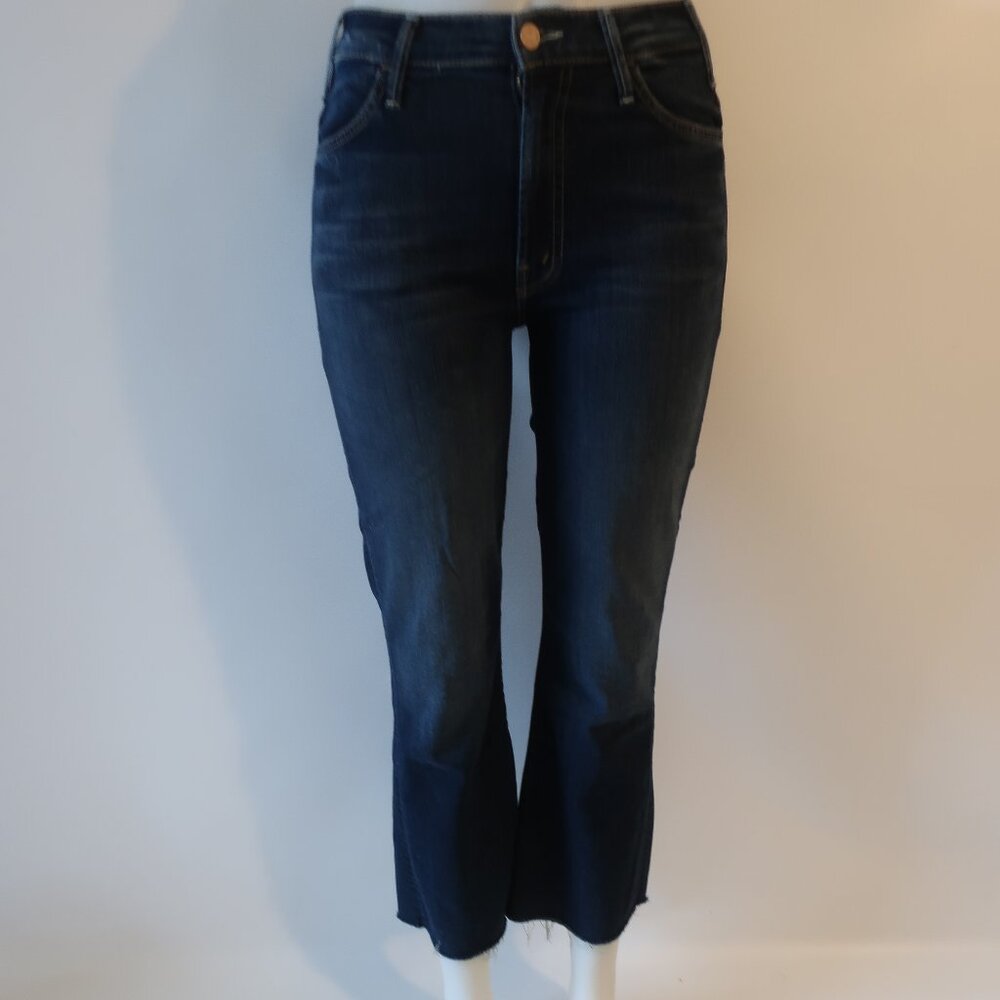 MOTHER Dark Blue Flare Jeans